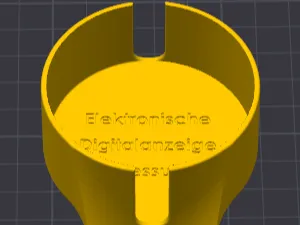 Ender 3 Pro Messuhr Halter