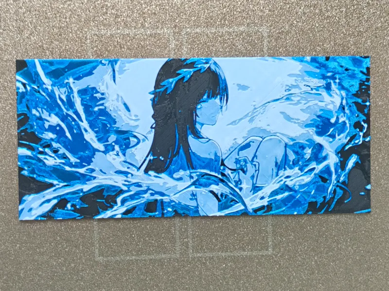 崩坏：星穹铁道 海瑟音 横板多色版画