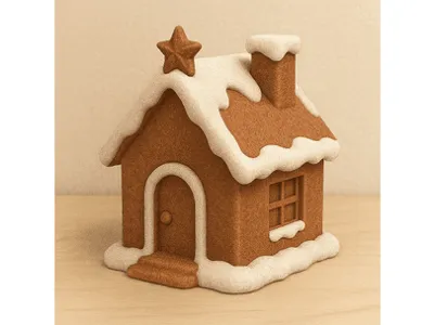 Christmas gingerbread house