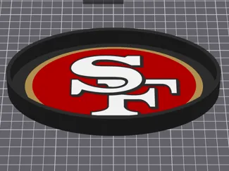 sf 49ers tray 