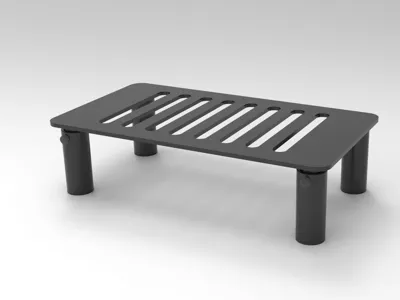 Adjustable monitor stand