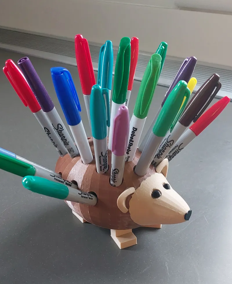 Sharpie Hedgehog
