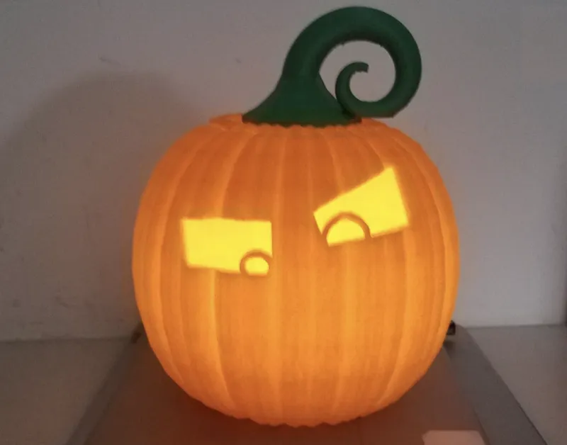 Pumpkin in 3 parts