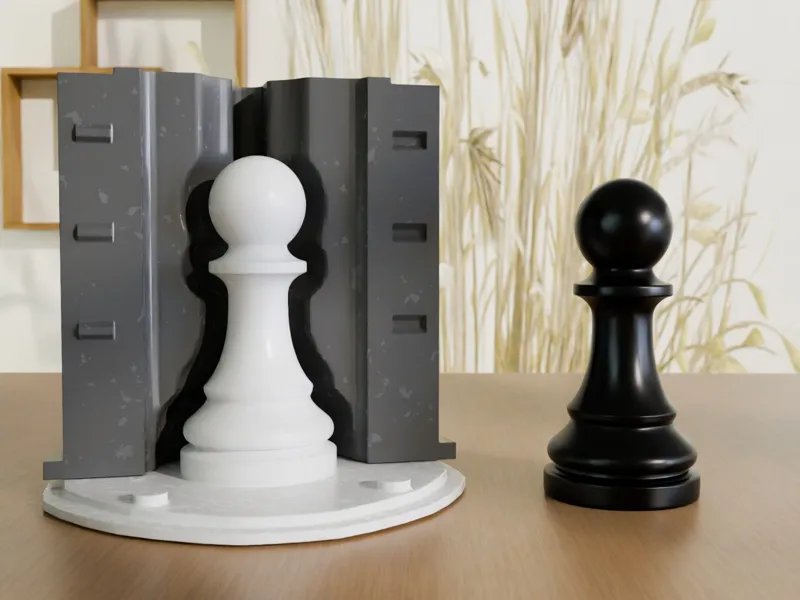 Chess Pawn Silicone Mold System