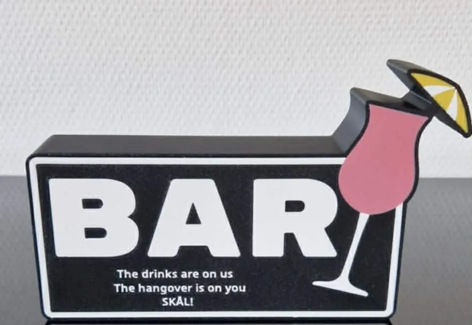 Bar sign - Free 3D Print Model - MakerWorld