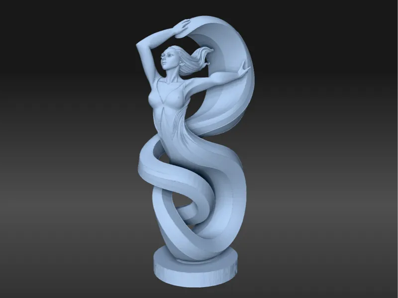 Dancing Woman Statue