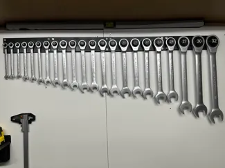 Ringratschenschlüssel Halter 6 bis 32 (22 Teile)