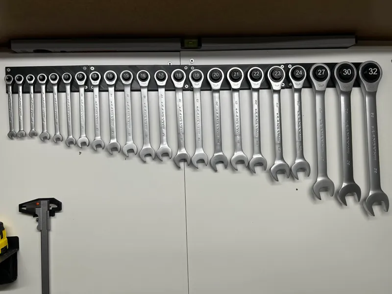 Ringratschenschlüssel Halter 6 bis 32 (22 Teile)