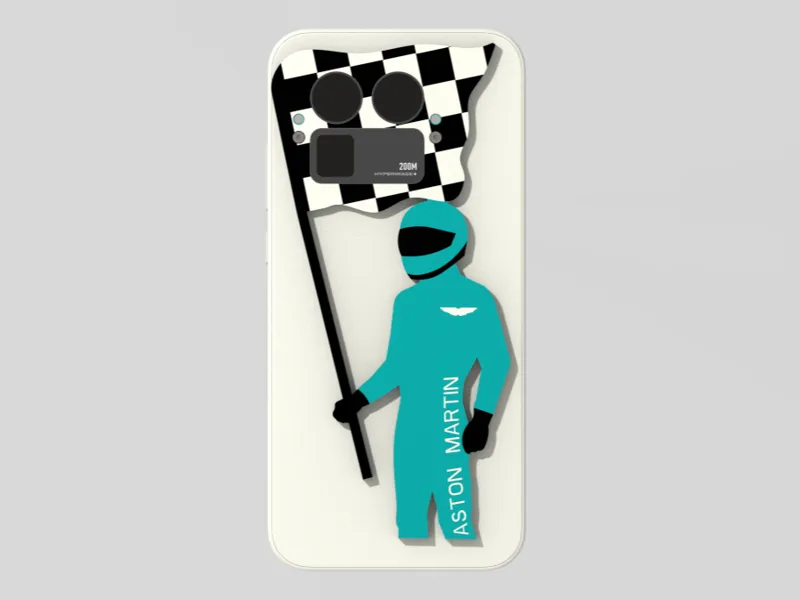 checkered flag DECO for REALME GT8