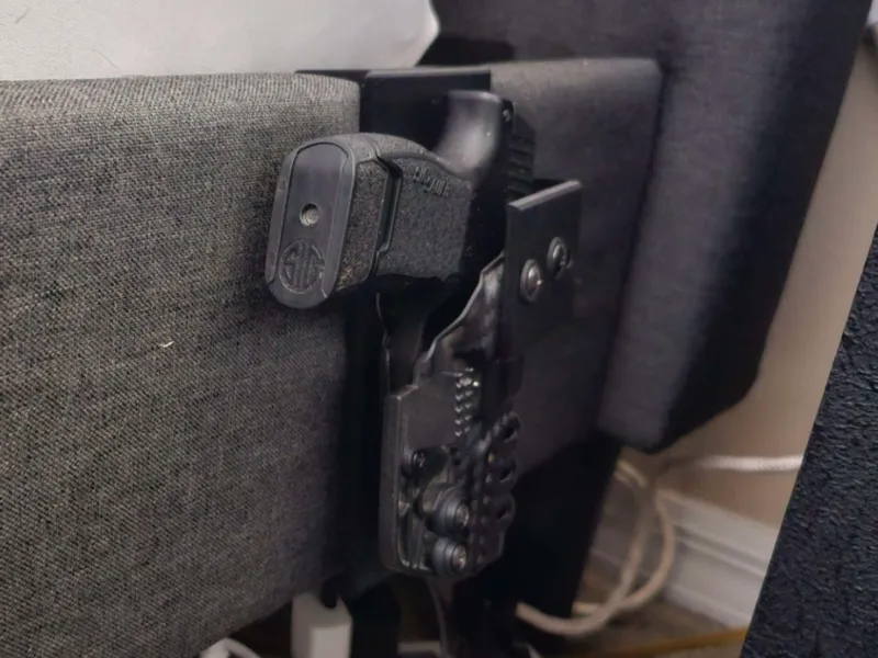 Bed Frame Holster Mount