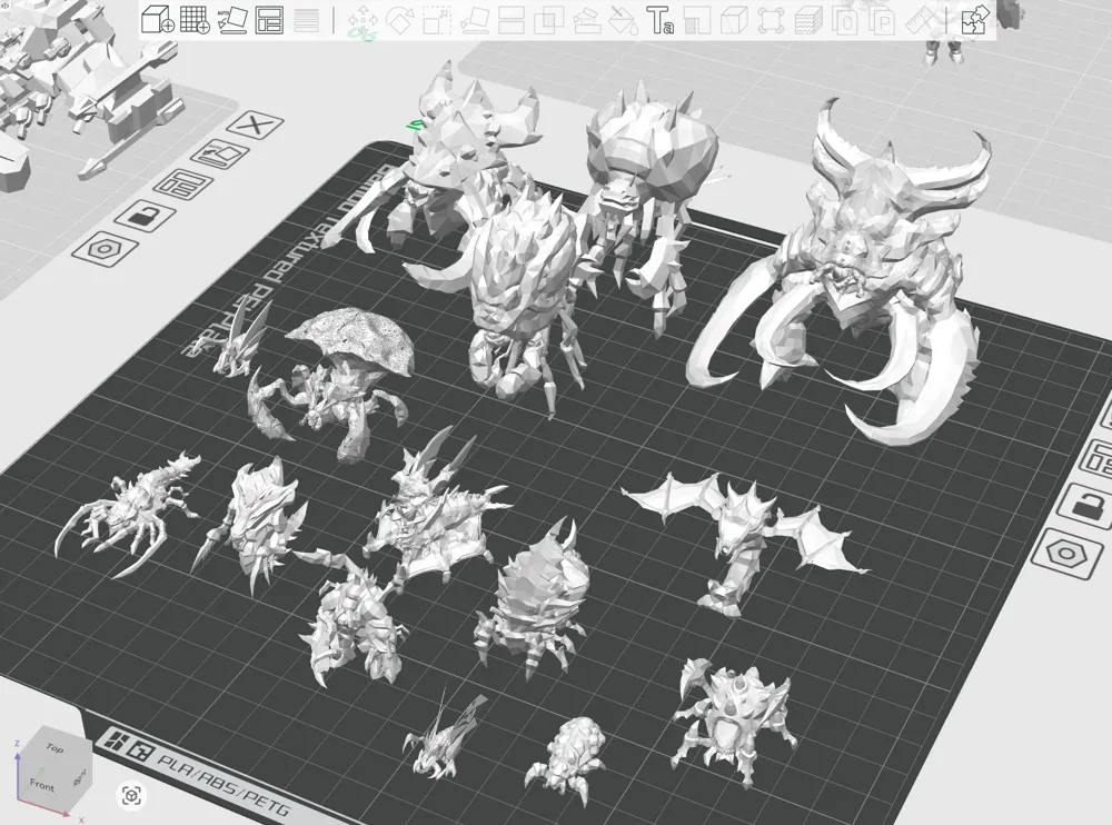 StarCraft 2 Unit Collection | SC2 Three Races Units - Free 3D Print ...
