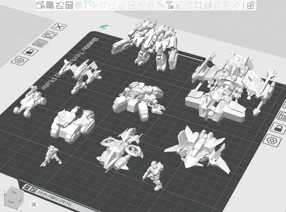 StarCraft 2 Unit Collection | SC2 Three Races Units - Free 3D Print ...