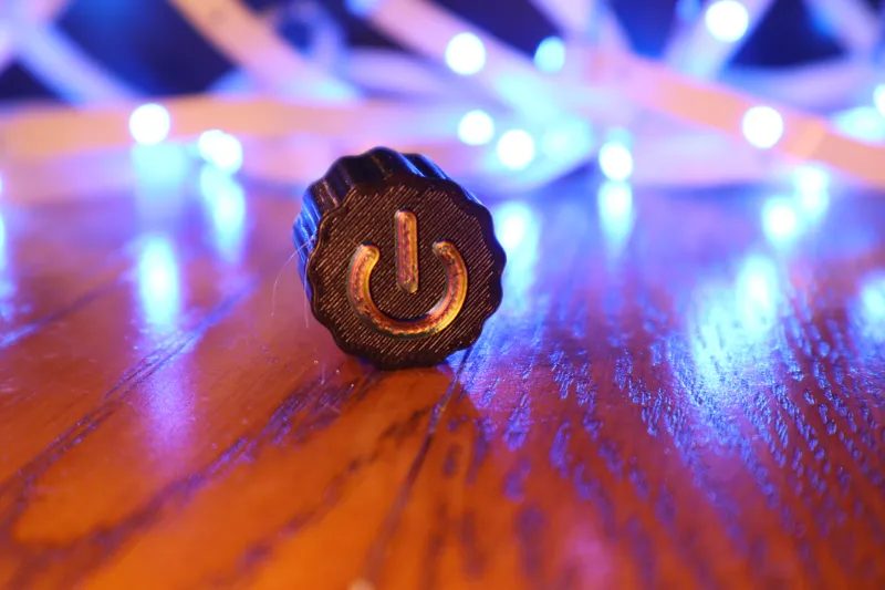 Power Symbol Hercules Knob