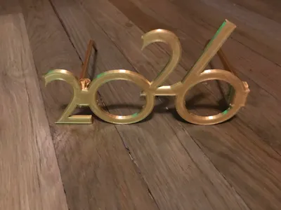 New Years 2026 glasses