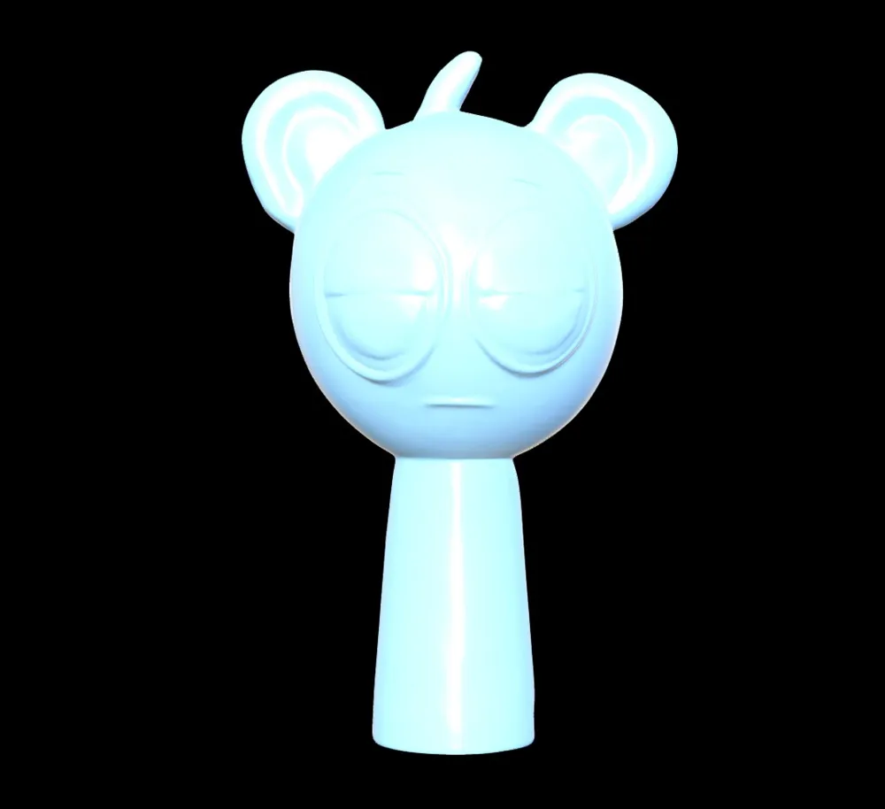 Light Blue Sprunky Sky Blue Sprunky - Free 3D Print Model - MakerWorld