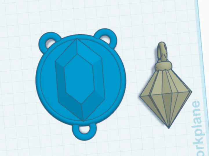 light up magic amulet