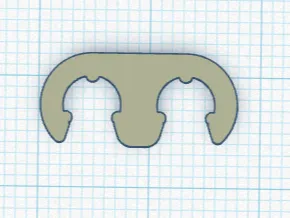 wire clip 4mm