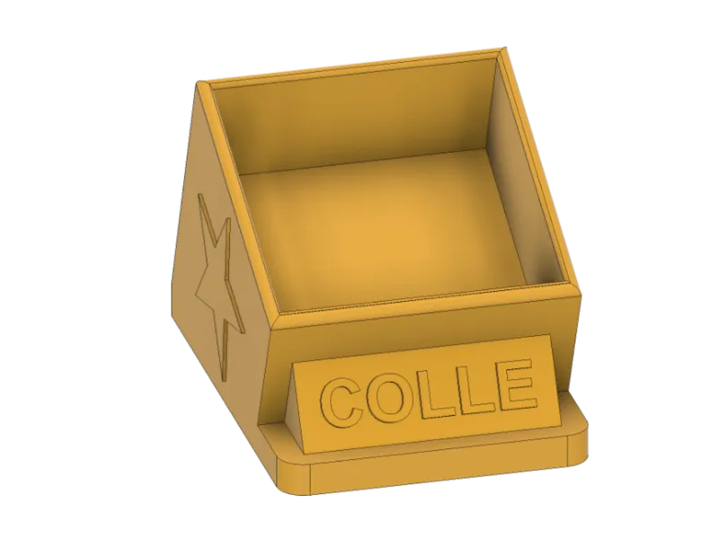 Support colle incliné