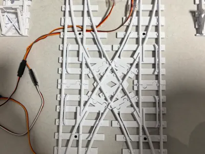 Full set of turnouts, infinitely connectable