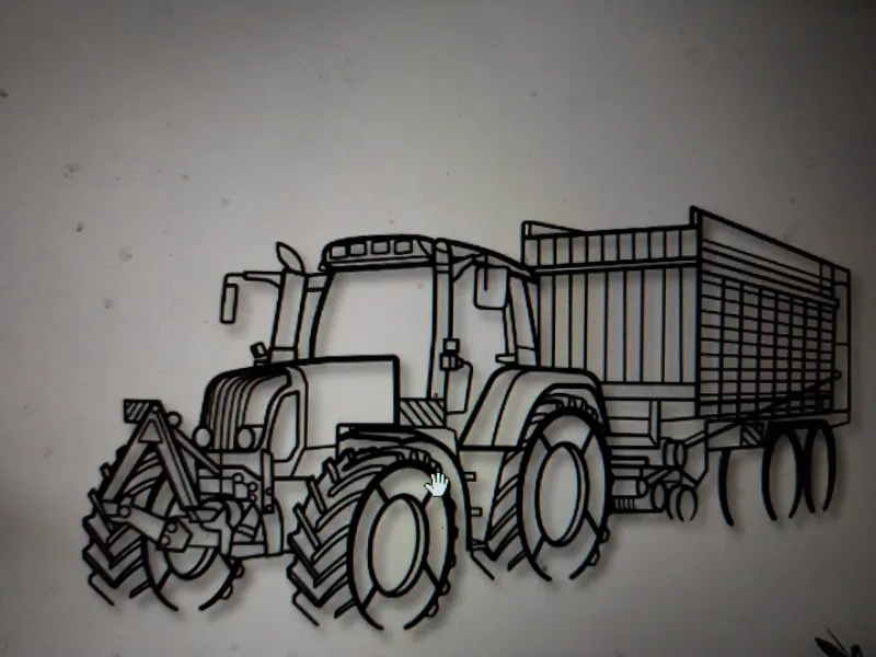 fendt 415 met opraapwagen
