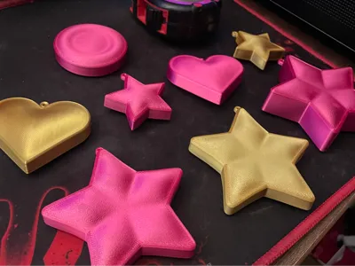 Puffed Christmas Stars