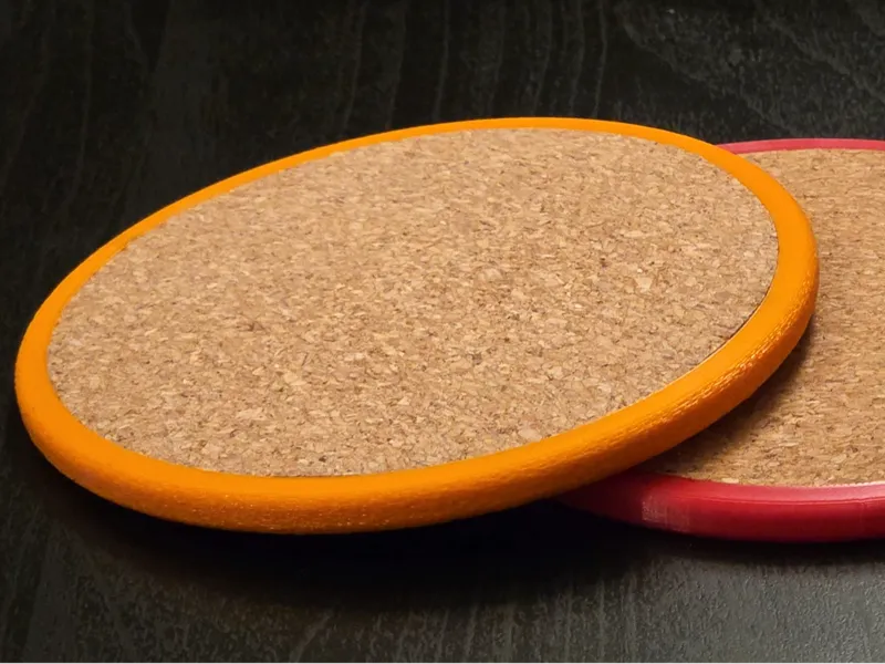 Decorative holder for the IKEA SOLABBORRE coasters