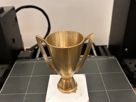 Simple trophy design
