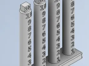 mounting rod