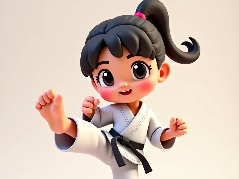 海牛高达 空手道少女