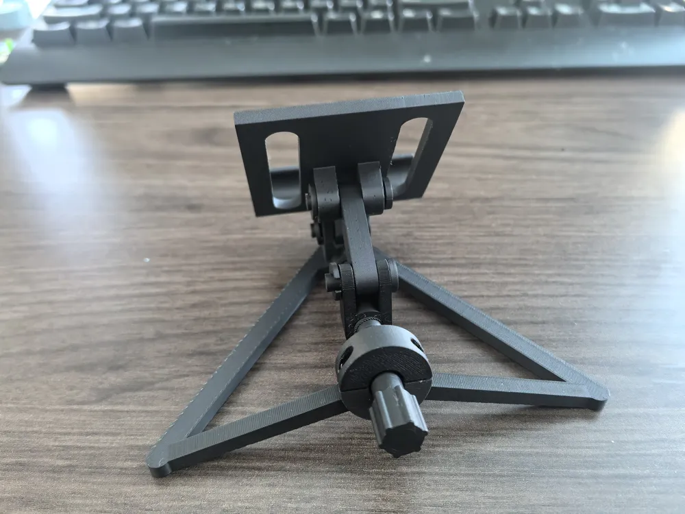 Adjustable Angle Phone Stand - Free 3D Print Model - MakerWorld