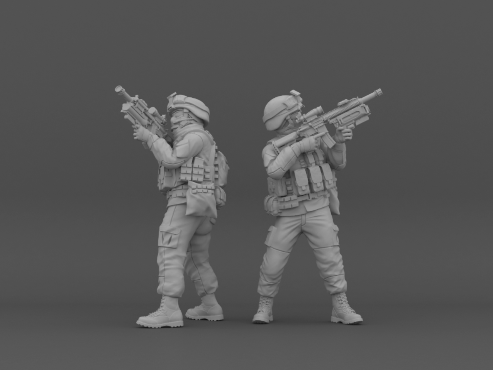 特种兵系列-单兵组合兵人