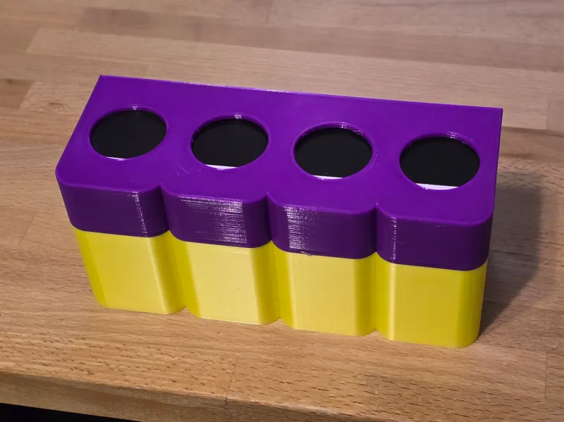 quad NP-F970 battery holder