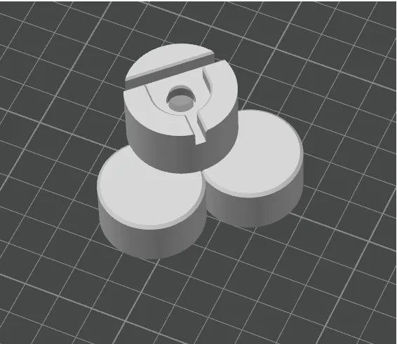 Dual Elegoo Centauri Carbon Foot adaptator