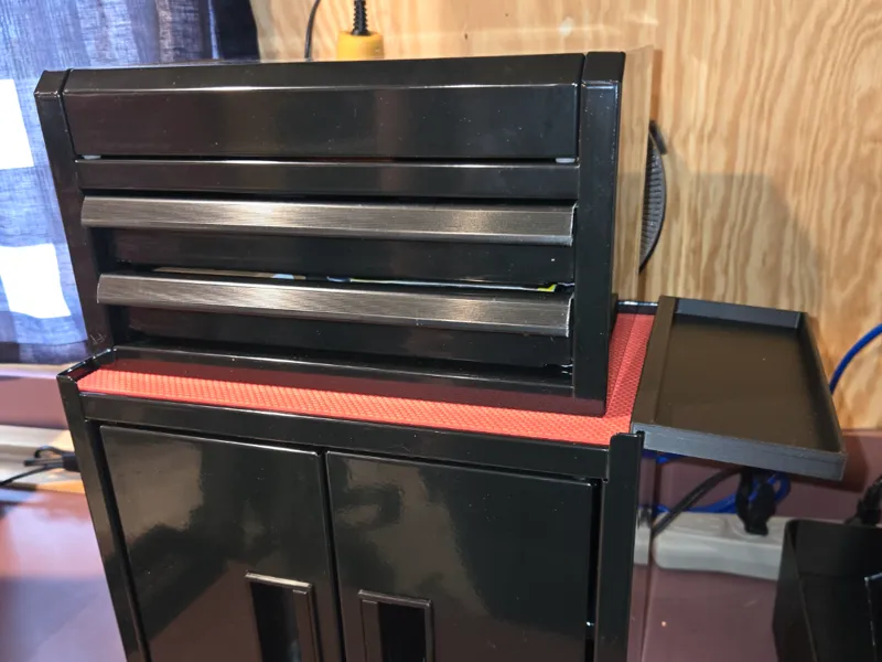 Side Shelf for Hyper Tough Mini Toolbox Base