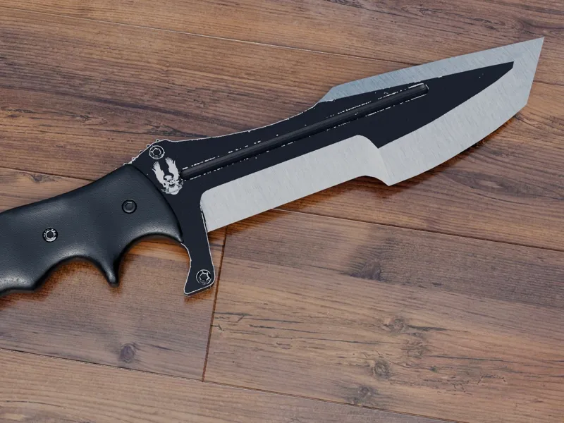 M11 Combat Knife (Master Chief/ODST Knife - Halo)