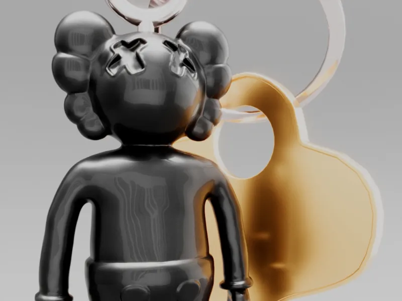 X-Eyed Mini charm