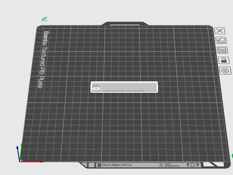 Base llavero simple