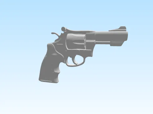 3d-printed Prop Revolvers 