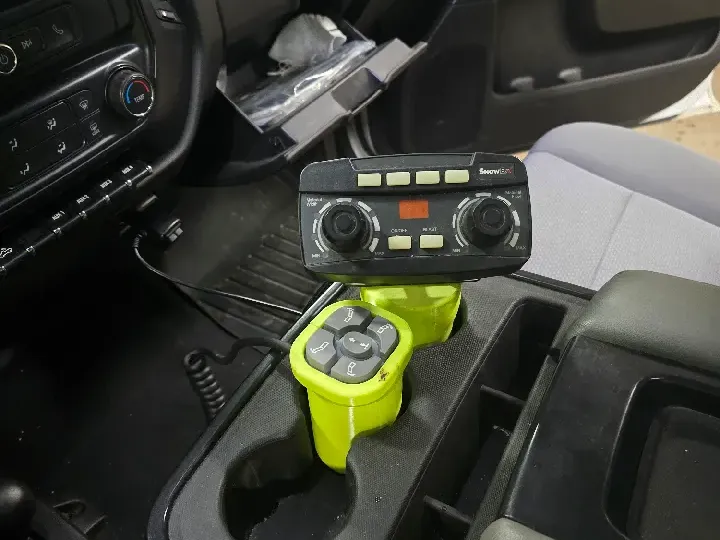 boss plow control mount