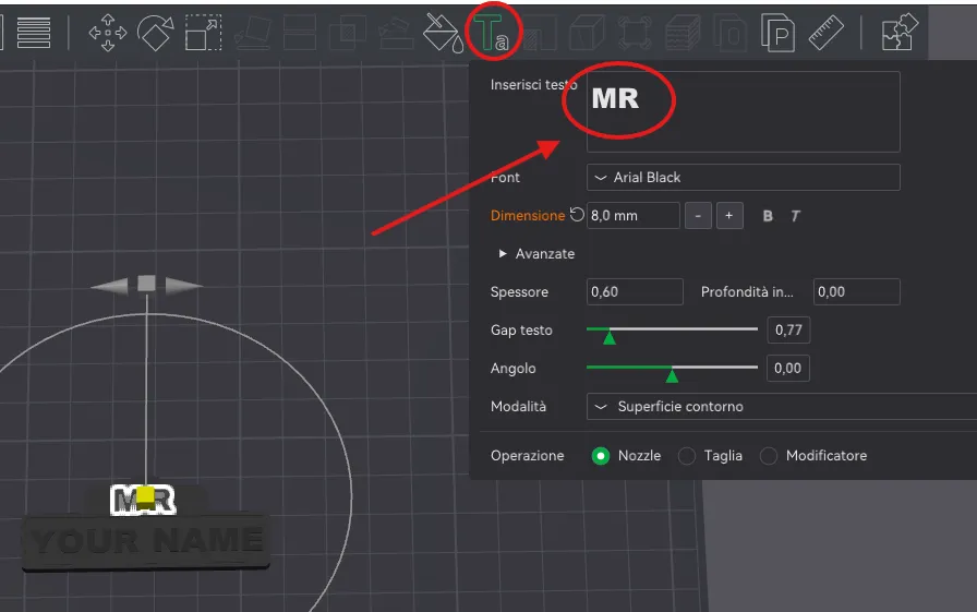 Customizable Name Tag - also magnetic - Free 3D Print Model - MakerWorld