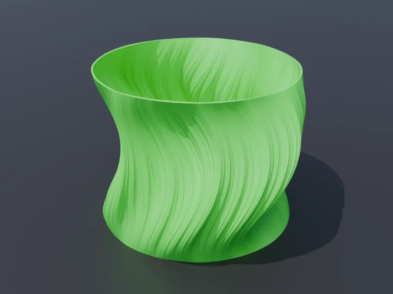 Julia set vase/planter 1