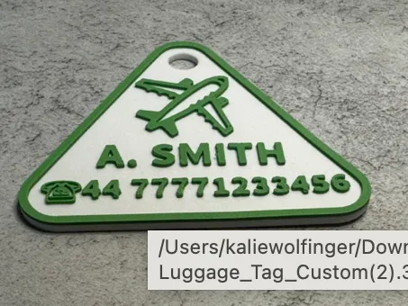 luggage tag