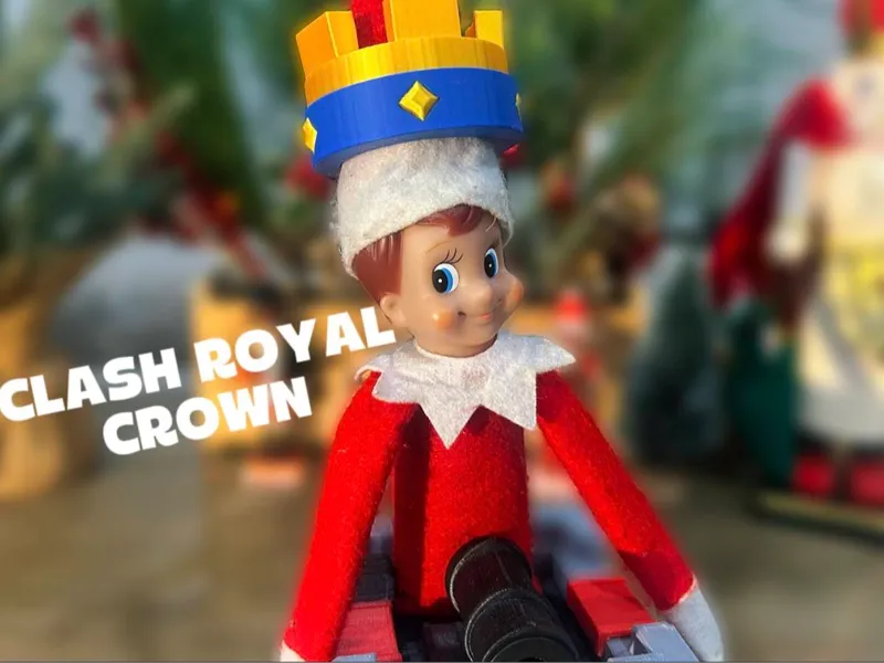 Elf on The Shelf Clash Royal Crown