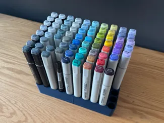 80色 法卡勒马克笔收纳架 Finecolour brush 收纳盒