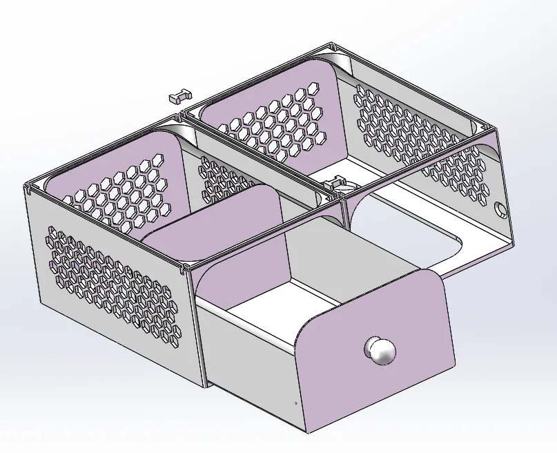 Extendable 3d Box Modular Expandable Storage Box (Drawer Storage) by 庸人自扰 MakerWorld ...