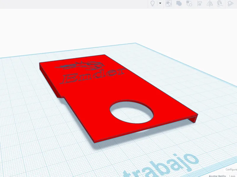 Tapa de pantalla para Ender 3 V3 SE