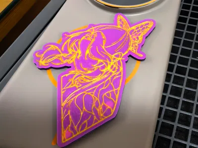 [Demon Slayer] Insect Hashira, Shinobu Kocho, Good night! Second edition, faux cloisonné portrait badge/pendant/bookmark/phone case