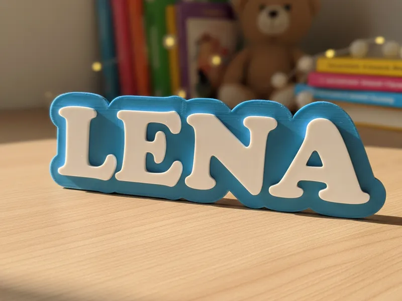 Türschild Lena