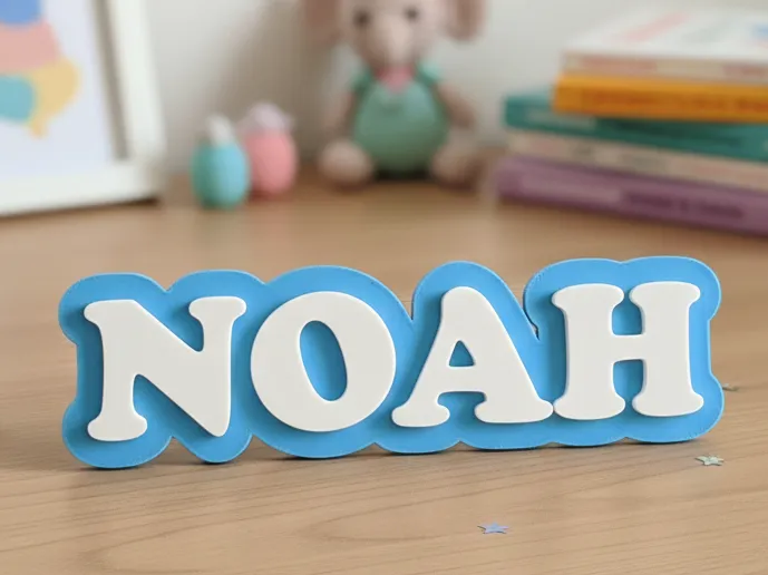 Türschild Noah