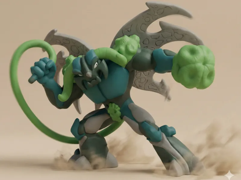 Obscurio final evolution